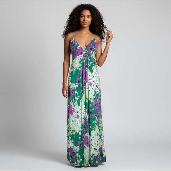 Free People Vintage Floral Maxi Dress - Picture 1 of 11